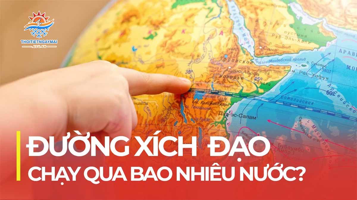 Quốc gia có đường xích đạo đi qua