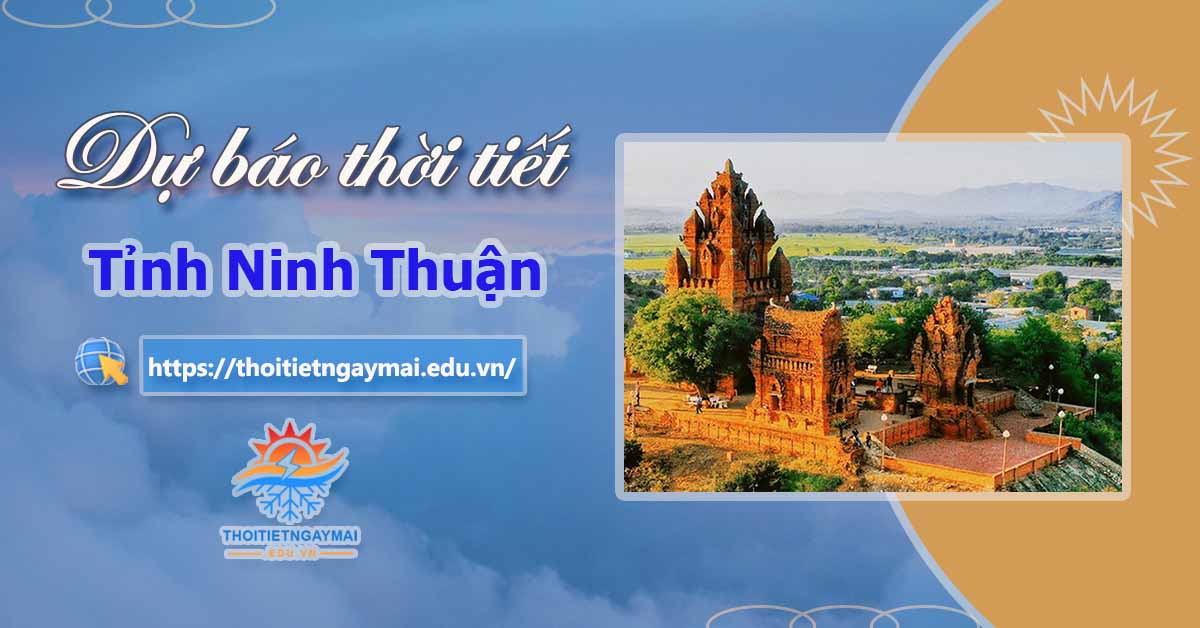 Dự báo thời tiết Ninh Thuận