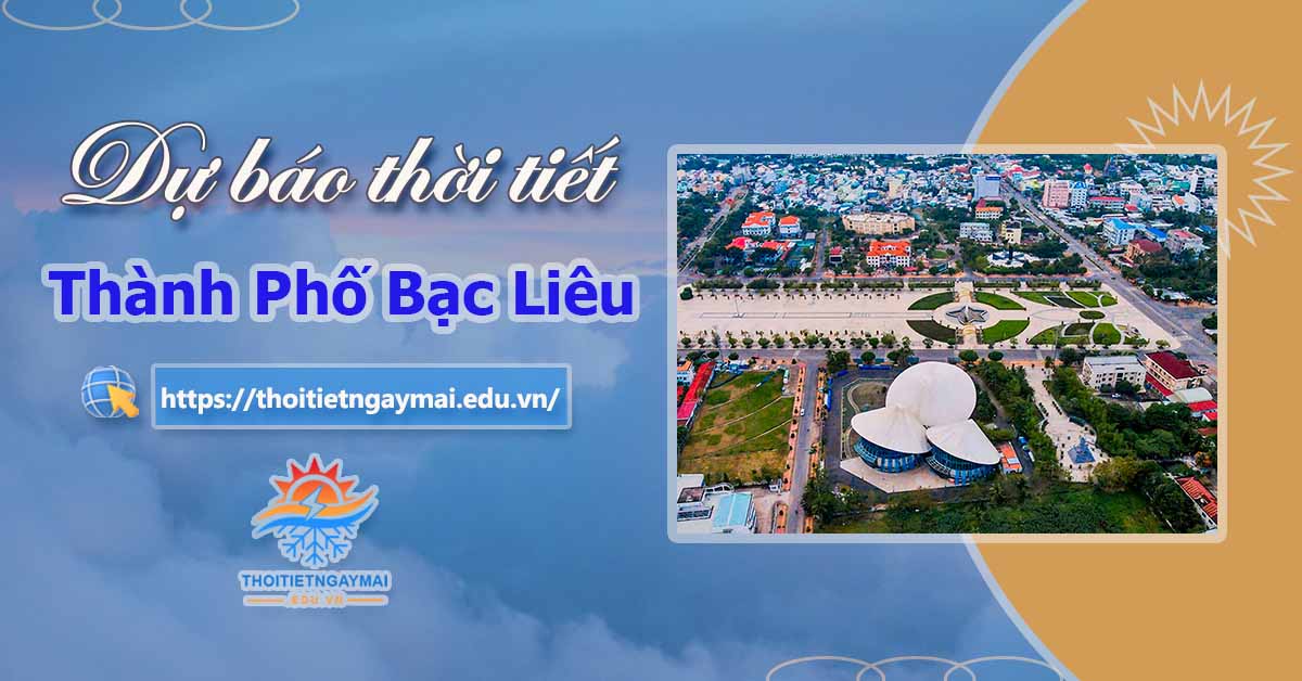 Thời tiết Bạc Liêu